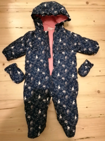 used baby snowsuit